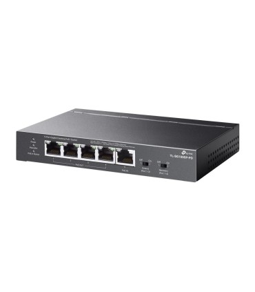 TP-LINK Switch  TL-SG1005P-PD Desktop/pedestal 5x10Base-T / 100Base-TX / 1000Base-T PoE+ ports 5 TL-SG1005P-PD