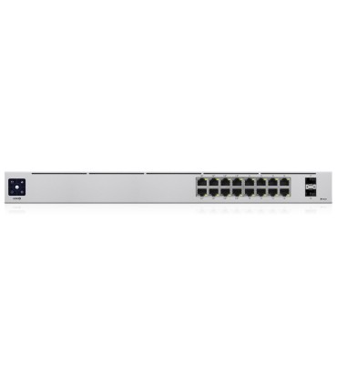 UBIQUITI Switch  USW-16-POE Type L2 Desktop/pedestal Rack 16x10Base-T / 100Base-TX / 1000Base-T 2xSFP PoE ports 16 PoE+ ports 8 
