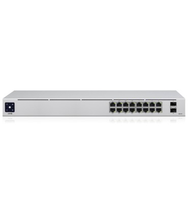 UBIQUITI Switch  USW-16-POE Type L2 Desktop/pedestal Rack 16x10Base-T / 100Base-TX / 1000Base-T 2xSFP PoE ports 16 PoE+ ports 8 
