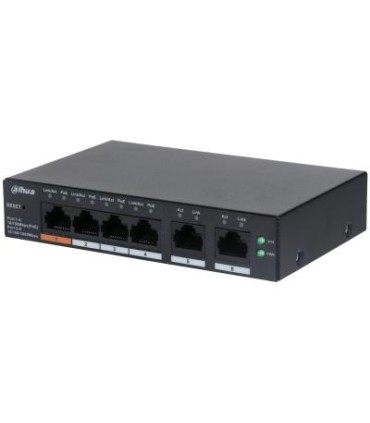DAHUA Switch  CS4006-4ET-60 Type L2 Desktop/pedestal PoE ports 4 CS4006-4ET-60