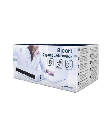 GEMBIRD Switch  NSW-G8-01 NSW-G8-01