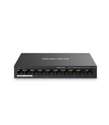 MERCUSYS Switch  Desktop/pedestal 10x10Base-T / 100Base-TX PoE+ ports 8 MS110P
