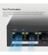 MERCUSYS Switch  Desktop/pedestal 10x10Base-T / 100Base-TX PoE+ ports 8 MS110P