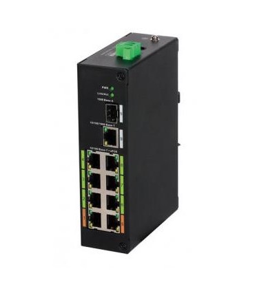 DAHUA Switch  LR2110-8ET-120-V2 PoE ports 8 DH-LR2110-8ET-120-V2