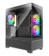 XILENCE Case  XG172 MidiTower Case product features Fan control panel/Transparent panel Not included Colour Black XG172