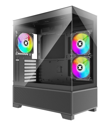 XILENCE Case  XG172 MidiTower Case product features Fan control panel/Transparent panel Not included Colour Black XG172