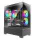 XILENCE Case  XG172 MidiTower Case product features Fan control panel/Transparent panel Not included Colour Black XG172