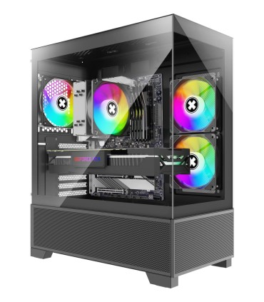 XILENCE Case  XG172 MidiTower Case product features Fan control panel/Transparent panel Not included Colour Black XG172