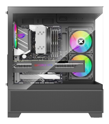 XILENCE Case  XG172 MidiTower Case product features Fan control panel/Transparent panel Not included Colour Black XG172