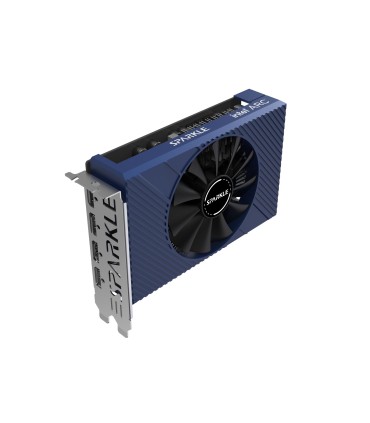 SPARKLE Graphics Card  Intel Arc A380 6 GB GDDR6 96 bit PCIE 4.0 8x GPU 2000 MHz Single Slot Fansink 1xHDMI 3xDisplayPort SA380E