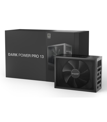 BE QUIET Power Supply  1600 Watts Peak Power 1700 Watts Efficiency 80 PLUS TITANIUM PFC Active MTBF 100000 hours BN332