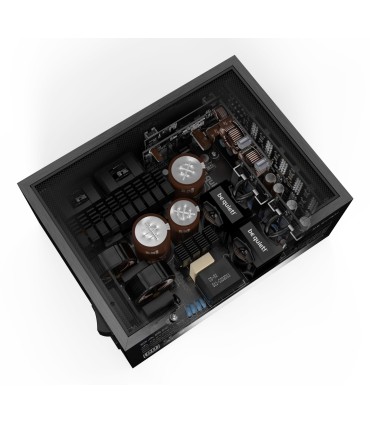 BE QUIET Power Supply  1600 Watts Peak Power 1700 Watts Efficiency 80 PLUS TITANIUM PFC Active MTBF 100000 hours BN332