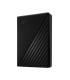 WESTERN DIGITAL External HDD  My Passport 6TB USB 2.0 USB 3.2 Colour Black WDBR9S0060BBK-WESN