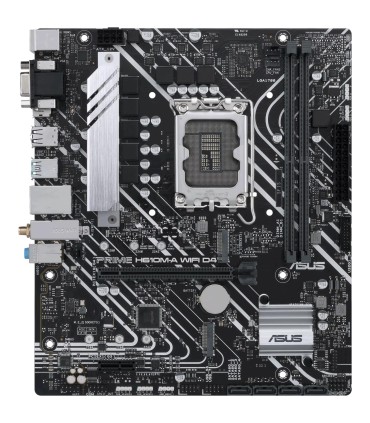 ASUS Mainboard  Intel H610 LGA1700 Micro-ATX Memory DDR4 Memory slots 2 1xPCI-Express 3.0 1x 1xPCI-Express 4.0 16x 2xM.2 1x15pin