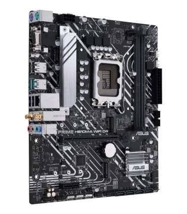 ASUS Mainboard  Intel H610 LGA1700 Micro-ATX Memory DDR4 Memory slots 2 1xPCI-Express 3.0 1x 1xPCI-Express 4.0 16x 2xM.2 1x15pin