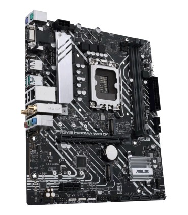 ASUS Mainboard  Intel H610 LGA1700 Micro-ATX Memory DDR4 Memory slots 2 1xPCI-Express 3.0 1x 1xPCI-Express 4.0 16x 2xM.2 1x15pin