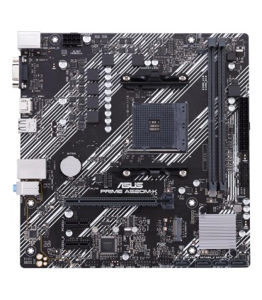 ASUS Mainboard  AMD A520 SAM4 MicroATX 2xPCI-Express 3.0 1x 1xPCI-Express 3.0 16x 1xM.2 Memory DDR4 Memory slots 2 1x15pin D-sub
