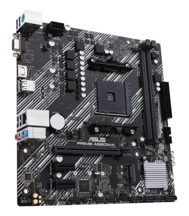 ASUS Mainboard  AMD A520 SAM4 MicroATX 2xPCI-Express 3.0 1x 1xPCI-Express 3.0 16x 1xM.2 Memory DDR4 Memory slots 2 1x15pin D-sub