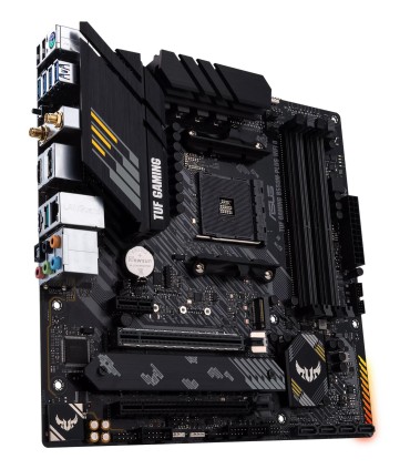 ASUS Mainboard  AMD B550 SAM4 MicroATX Memory DDR4 Memory slots 4 1xPCI-Express 3.0 1x 1xPCI-Express 3.0 16x 1xPCI-Express 4.0 1