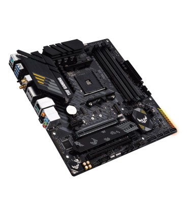 ASUS Mainboard  AMD B550 SAM4 MicroATX Memory DDR4 Memory slots 4 1xPCI-Express 3.0 1x 1xPCI-Express 3.0 16x 1xPCI-Express 4.0 1