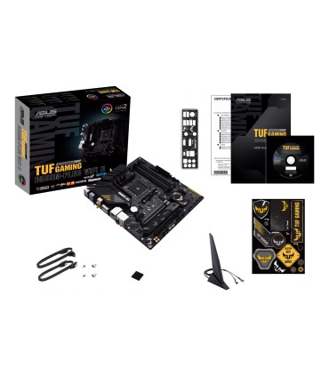 ASUS Mainboard  AMD B550 SAM4 MicroATX Memory DDR4 Memory slots 4 1xPCI-Express 3.0 1x 1xPCI-Express 3.0 16x 1xPCI-Express 4.0 1