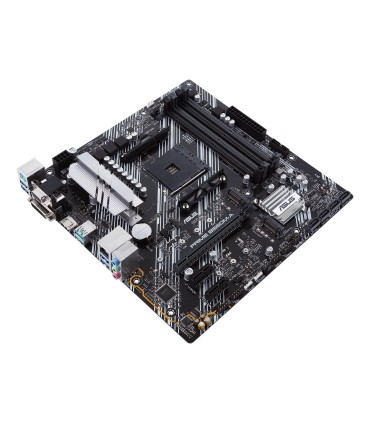 ASUS Mainboard  AMD B550 SAM4 MicroATX Memory DDR4 Memory slots 4 2xPCI-Express 3.0 1x 1xPCI-Express 4.0 16x 2xM.2 1x15pin D-sub