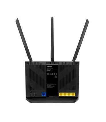 ASUS Wireless Router  Wireless Router 1800 Mbps Wi-Fi 5 Wi-Fi 6 1 WAN 4x10/100/1000M Number of antennas 4 4G-AX56