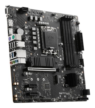 MSI Mainboard  Intel B760 Express LGA1700 Micro-ATX Memory DDR5 Memory slots 4 2xPCI-Express 1x 1xPCI-Express 16x 2xM.2 1x15pin 