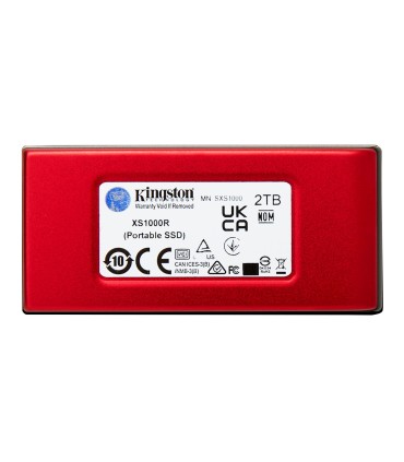 KINGSTON External SSD  XS1000 2TB USB 3.2 Write speed 1000 MBytes/sec Read speed 1050 MBytes/sec SXS1000R/2000G
