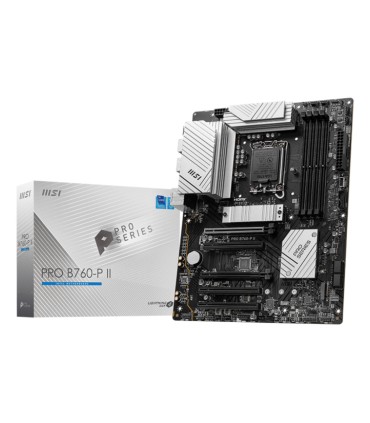 MSI Mainboard  Intel B760 Express LGA1700 Memory DDR5 Memory slots 4 5xPCI-Express 5.0 16x 2xM.2 1xHDMI 1xDisplayPort 2xUSB 2.0 