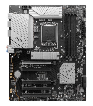 MSI Mainboard  Intel B760 Express LGA1700 Memory DDR5 Memory slots 4 5xPCI-Express 5.0 16x 2xM.2 1xHDMI 1xDisplayPort 2xUSB 2.0 
