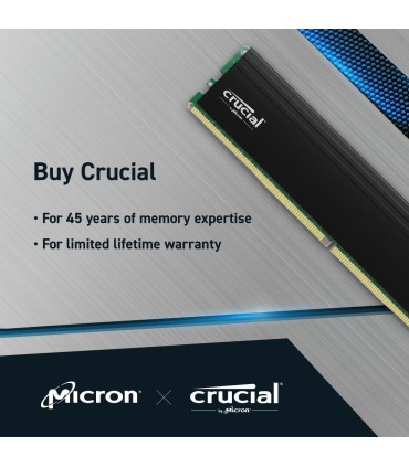CRUCIAL MEMORY DIMM PRO 64GB DDR4-3200/KIT2 CP2K32G4DFRA32A 