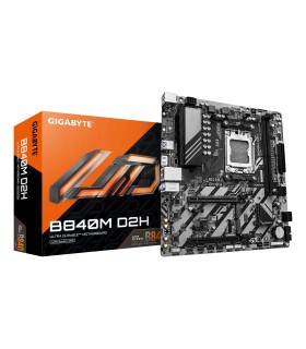 GIGABYTE Mainboard  AMD B840 Socket AM5 micro ATX RAM DDR5-SDRAM 2xSlots 2xNumber of M.2 (M) slots B840MD2H1.2