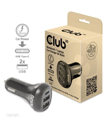 CLUB3D NB CHARGER CAR/36W CAC-1921 