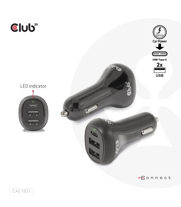 CLUB3D NB CHARGER CAR/36W CAC-1921 