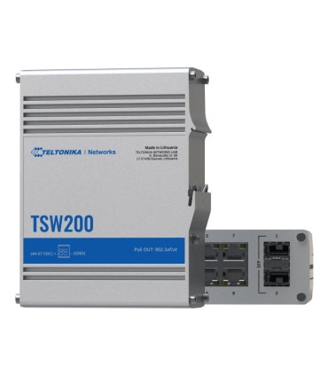 TELTONIKA Switch  TSW2000000B0 PoE ports 8 240 Watts TSW200