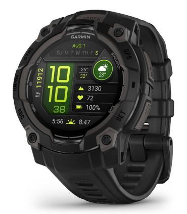 GARMIN SMARTWATCH INSTINCT 3 AMOLED/BLACK/BLK 010-02936-00 