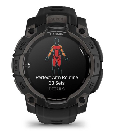 GARMIN SMARTWATCH INSTINCT 3 AMOLED/BLACK/BLK 010-02936-00 
