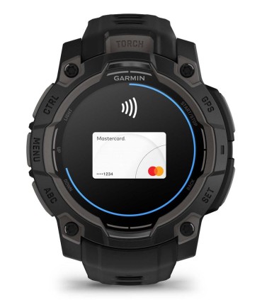 GARMIN SMARTWATCH INSTINCT 3 AMOLED/BLACK/BLK 010-02936-00 