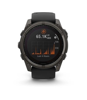 GARMIN SMARTWATCH FENIX 8 SAPP. SOLAR/BLACK/GRAY 010-02907-11 
