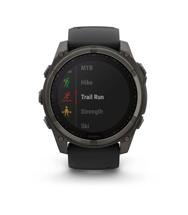 GARMIN SMARTWATCH FENIX 8 SAPP. SOLAR/BLACK/GRAY 010-02907-11 