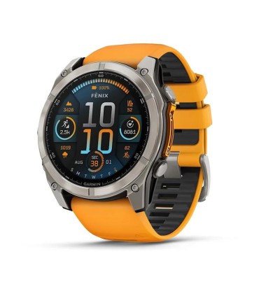 GARMIN SMARTWATCH FENIX 8 SAPPHIRE/ORANGE 010-02905-11 
