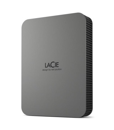 LACIE External HDD  Mobile Drive Secure STLR5000400 5TB USB-C USB 3.2 Colour Space Gray STLR5000400