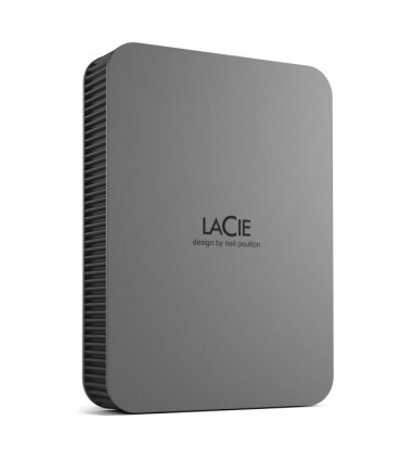 LACIE External HDD  Mobile Drive Secure STLR5000400 5TB USB-C USB 3.2 Colour Space Gray STLR5000400