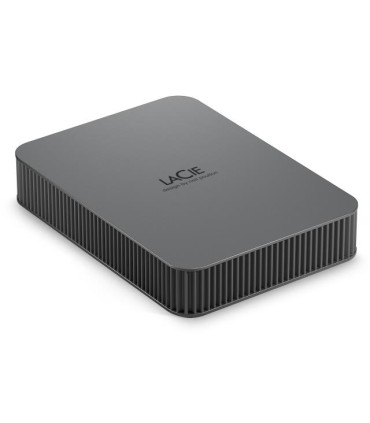 LACIE External HDD  Mobile Drive Secure STLR5000400 5TB USB-C USB 3.2 Colour Space Gray STLR5000400