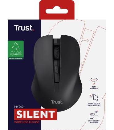 TRUST MOUSE USB OPTICAL WRL BLACK/MYDO 25084 