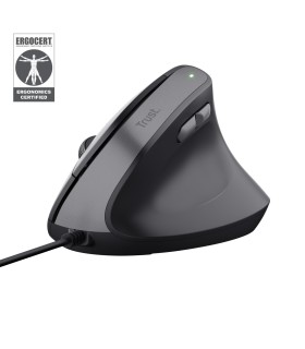 TRUST MOUSE USB OPTICAL BAYO II/ERGONOMIC BLACK 25144 