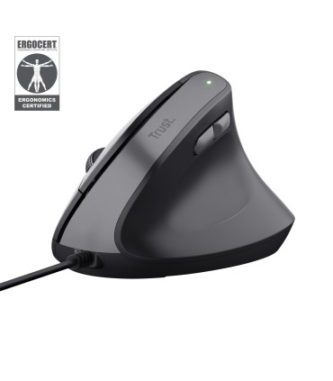 TRUST MOUSE USB OPTICAL BAYO II/ERGONOMIC BLACK 25144 