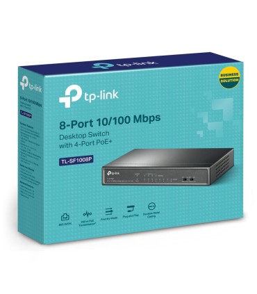 TP-LINK Switch  8x10Base-T / 100Base-TX TL-SF1008P
