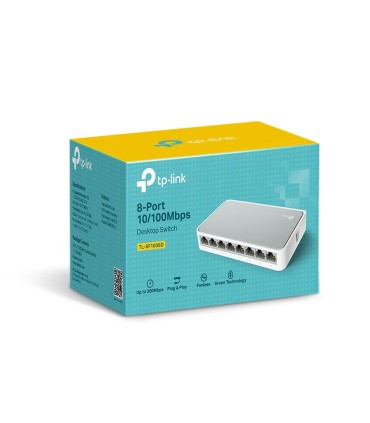 TP-LINK Switch  8x10Base-T / 100Base-TX TL-SF1008D